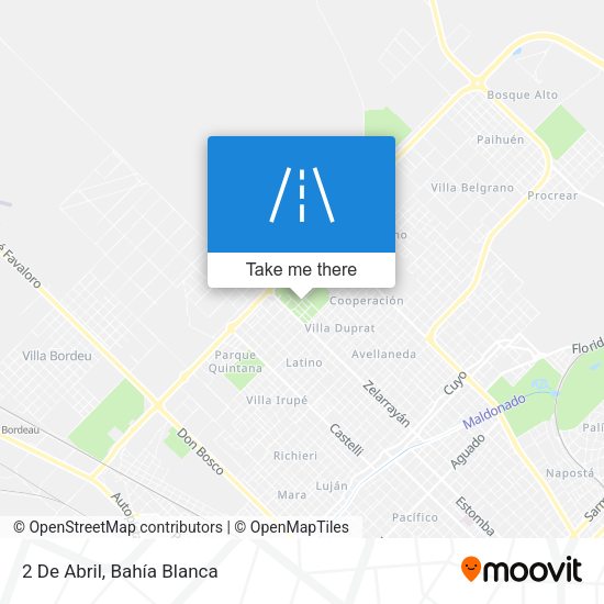 Mapa de 2 De Abril