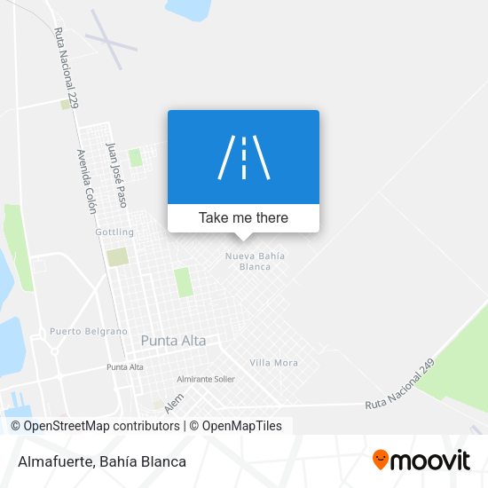 Mapa de Almafuerte