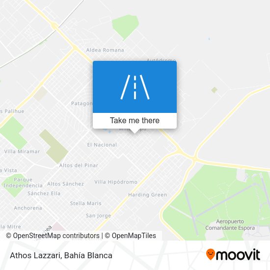 Athos Lazzari map