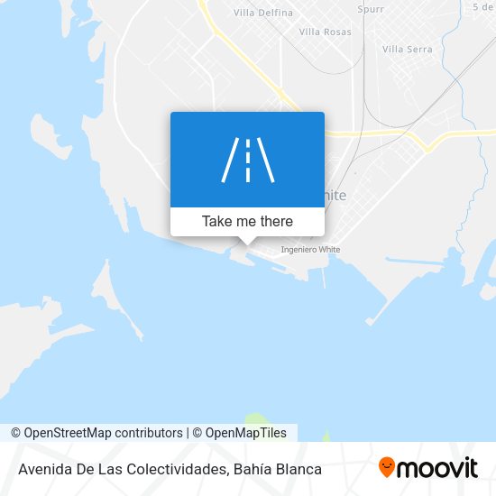 Mapa de Avenida De Las Colectividades