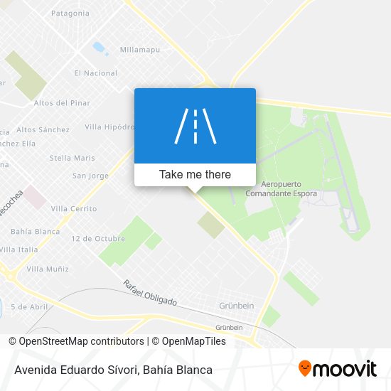 Avenida Eduardo Sívori map
