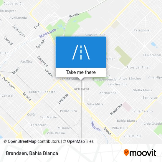 Mapa de Brandsen