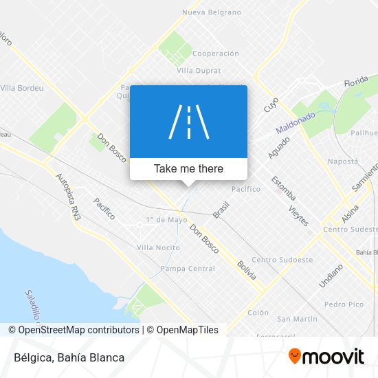 Bélgica map