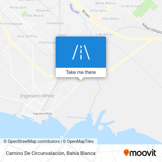 Camino De Circunvalación map