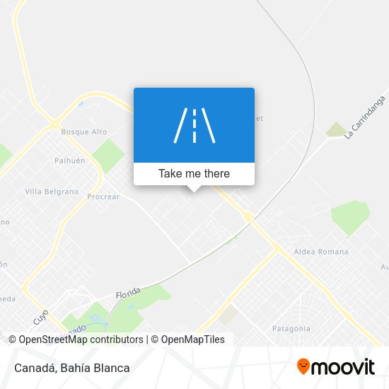 Mapa de Canadá