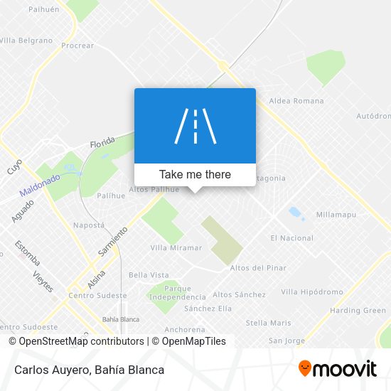 Carlos Auyero map