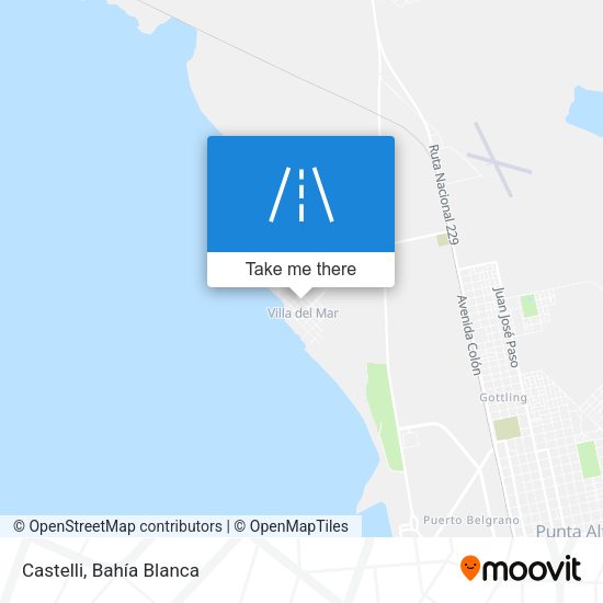 Mapa de Castelli