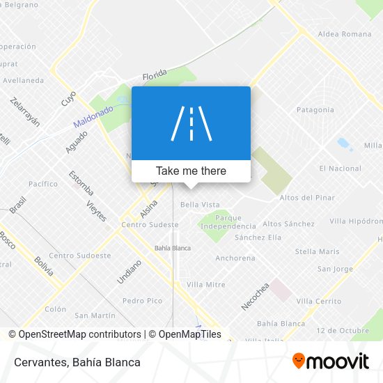Mapa de Cervantes