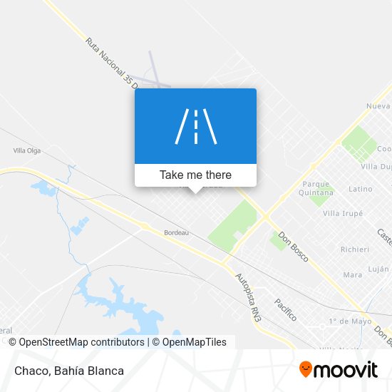 Mapa de Chaco