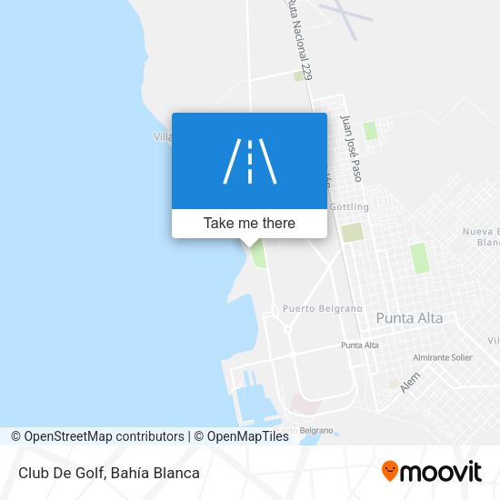 Mapa de Club De Golf