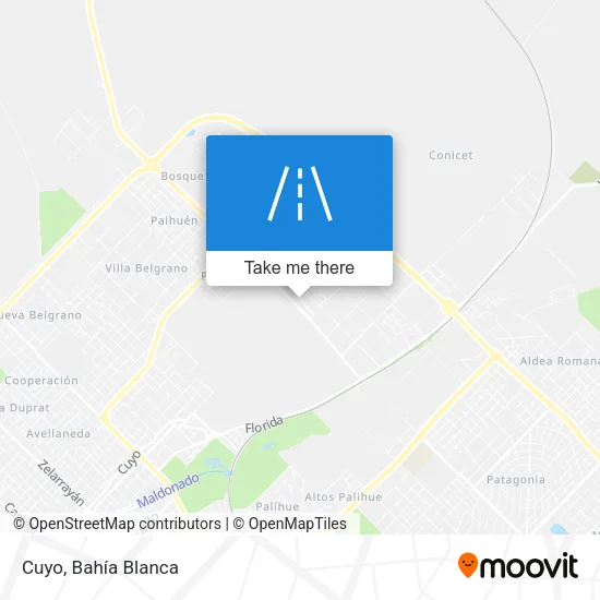 Cuyo map
