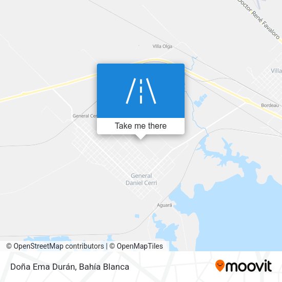 Doña Ema Durán map