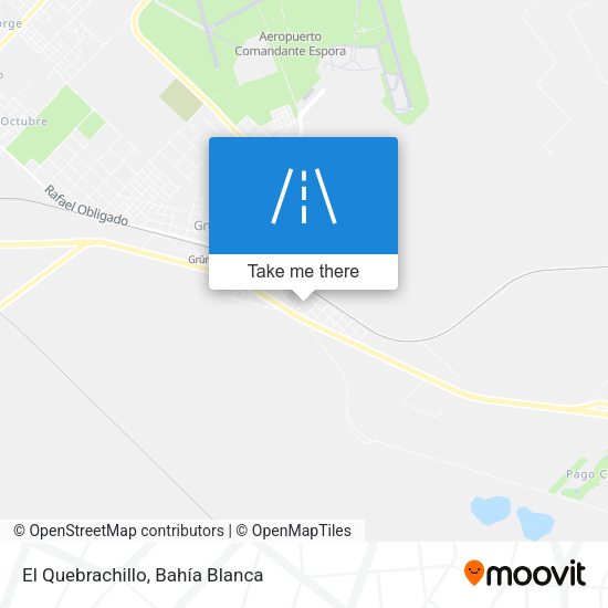 El Quebrachillo map