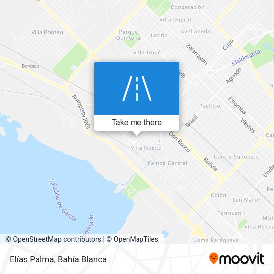 Elías Palma map
