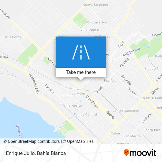 Enrique Julio map