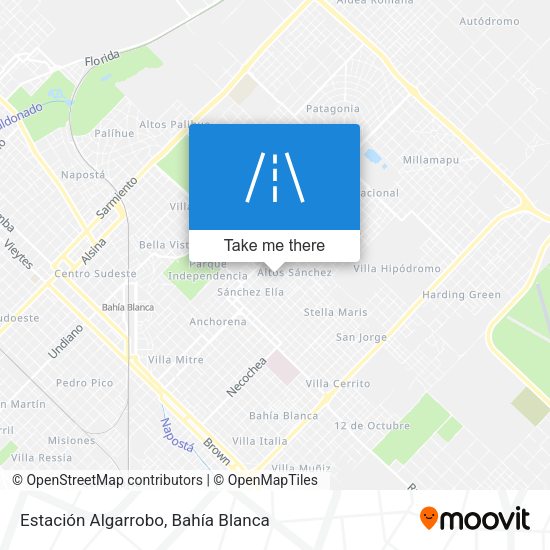 Estación Algarrobo map