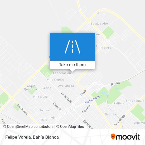 Felipe Varela map