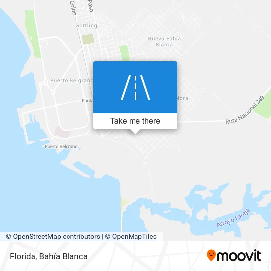 Mapa de Florida