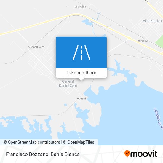 Mapa de Francisco Bozzano