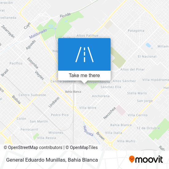 General Eduardo Munillas map