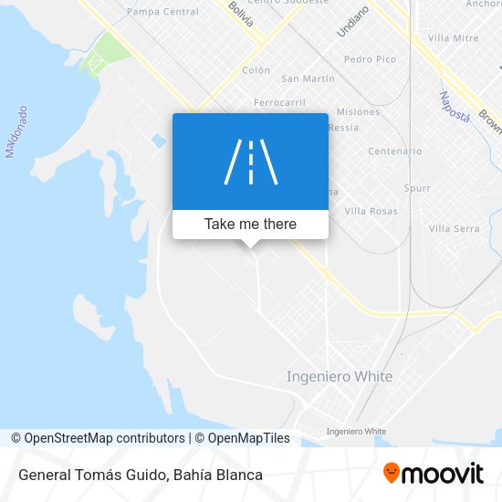General Tomás Guido map