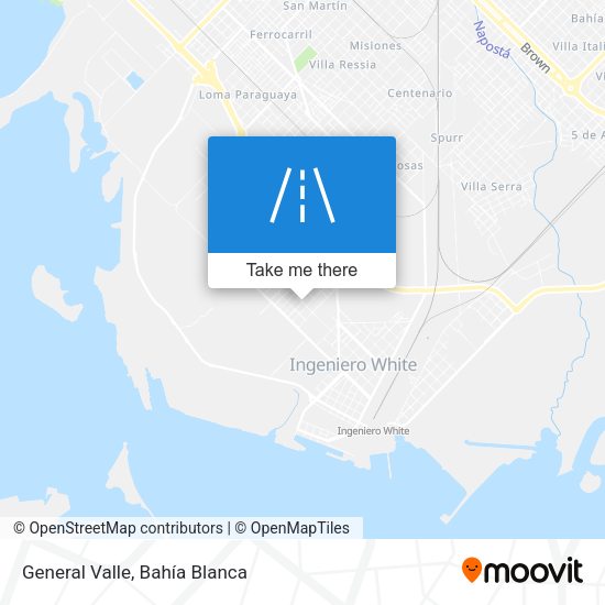 General Valle map
