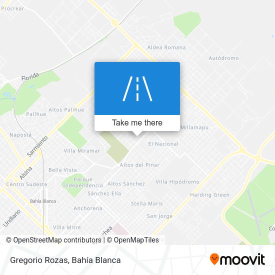 Gregorio Rozas map