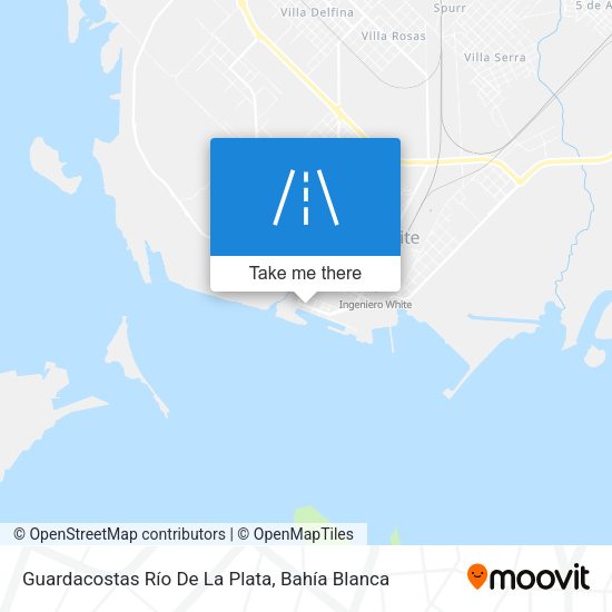 Guardacostas Río De La Plata map