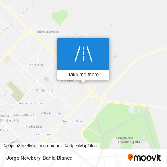 Jorge Newbery map