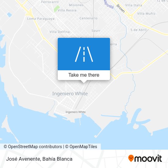 José Avenente map