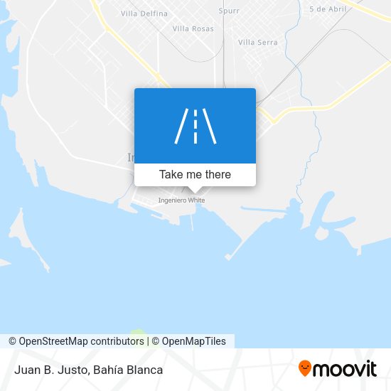 Mapa de Juan B. Justo