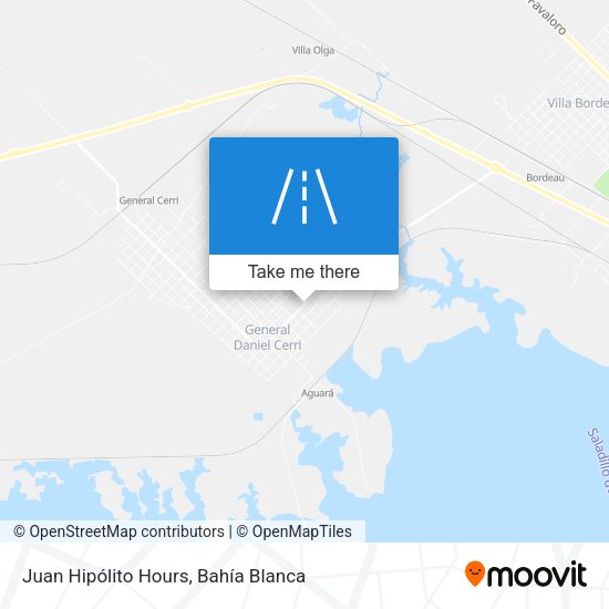 Mapa de Juan Hipólito Hours