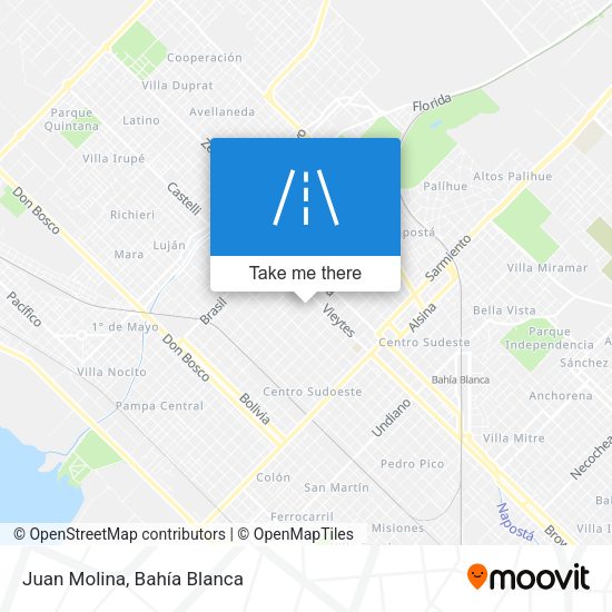 Juan Molina map