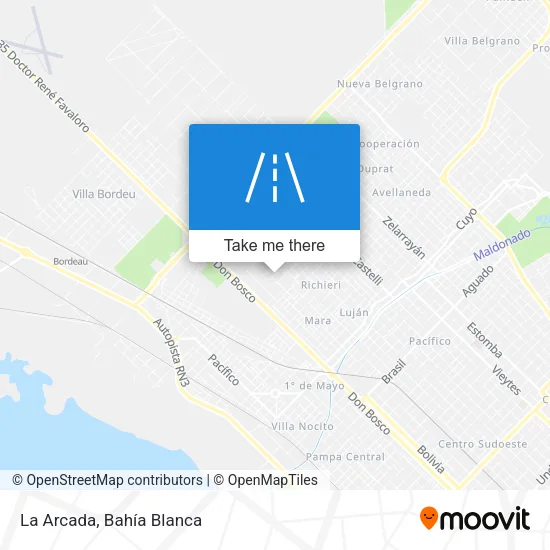 Mapa de La Arcada