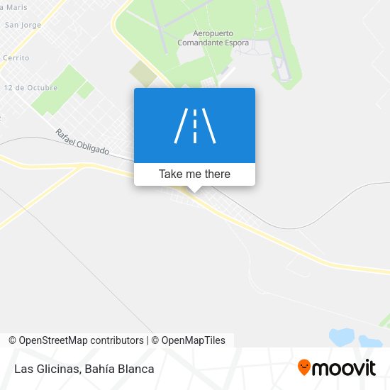 Mapa de Las Glicinas