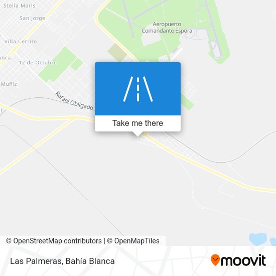 Mapa de Las Palmeras