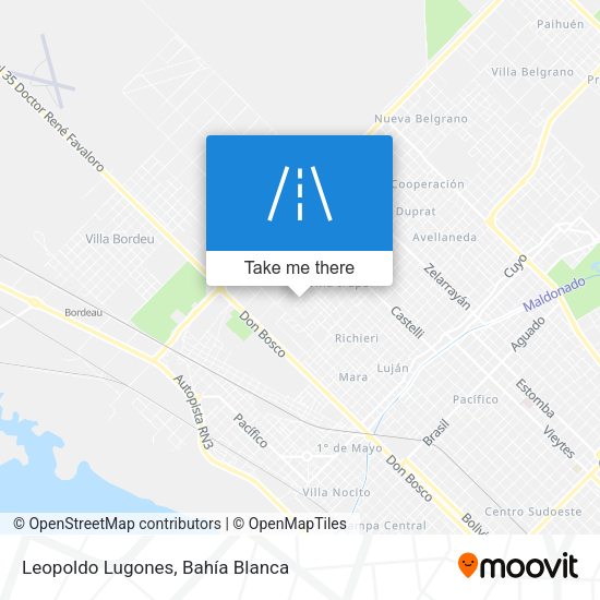 Leopoldo Lugones map