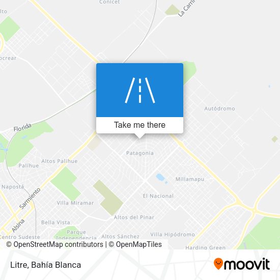 Mapa de Litre