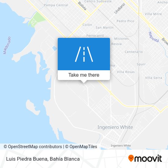 Mapa de Luis Piedra Buena