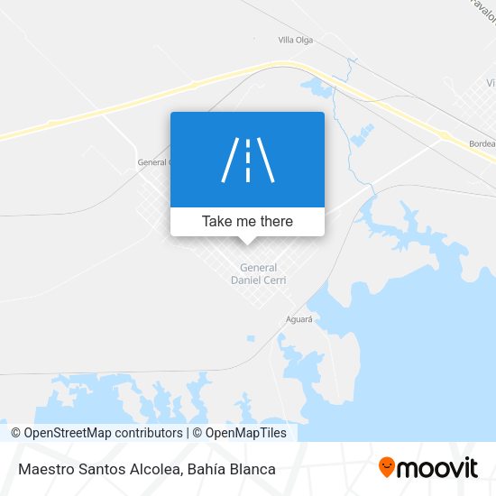 Maestro Santos Alcolea map