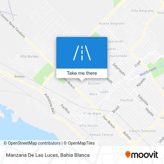 Manzana De Las Luces map