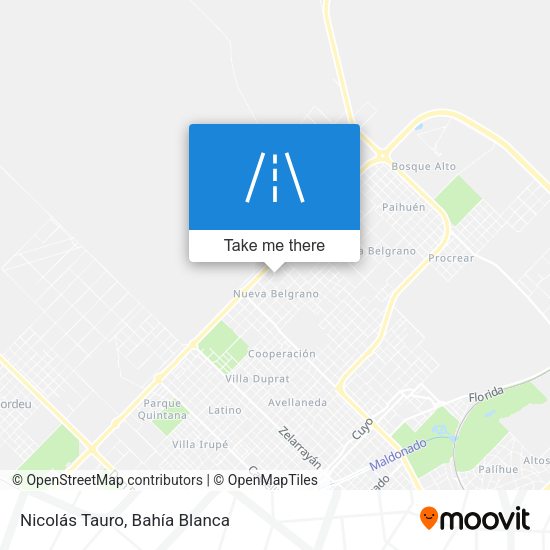 Nicolás Tauro map