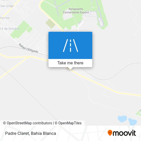 Padre Claret map