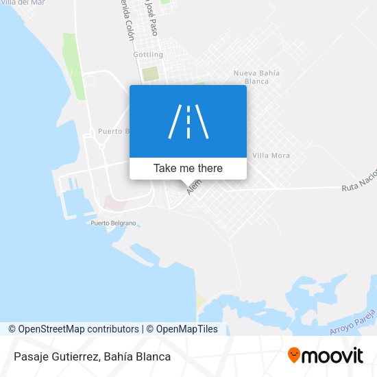Pasaje Gutierrez map