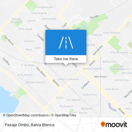 Pasaje Ombú map