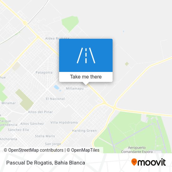 Mapa de Pascual De Rogatis