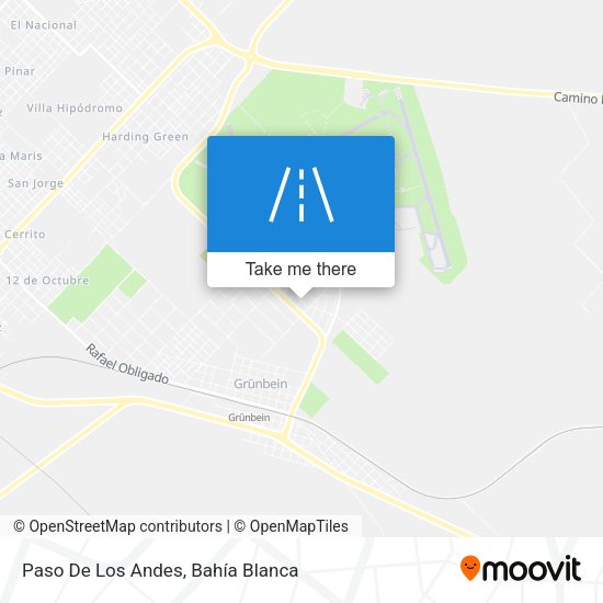 Mapa de Paso De Los Andes