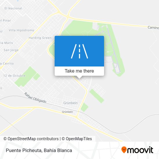 Puente Picheuta map