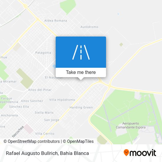 Mapa de Rafael Augusto Bullrich