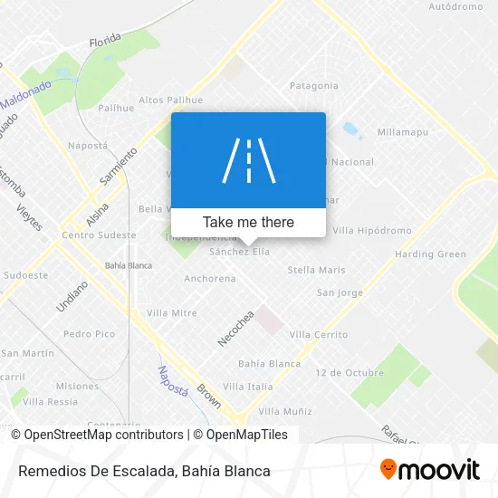 Remedios De Escalada map